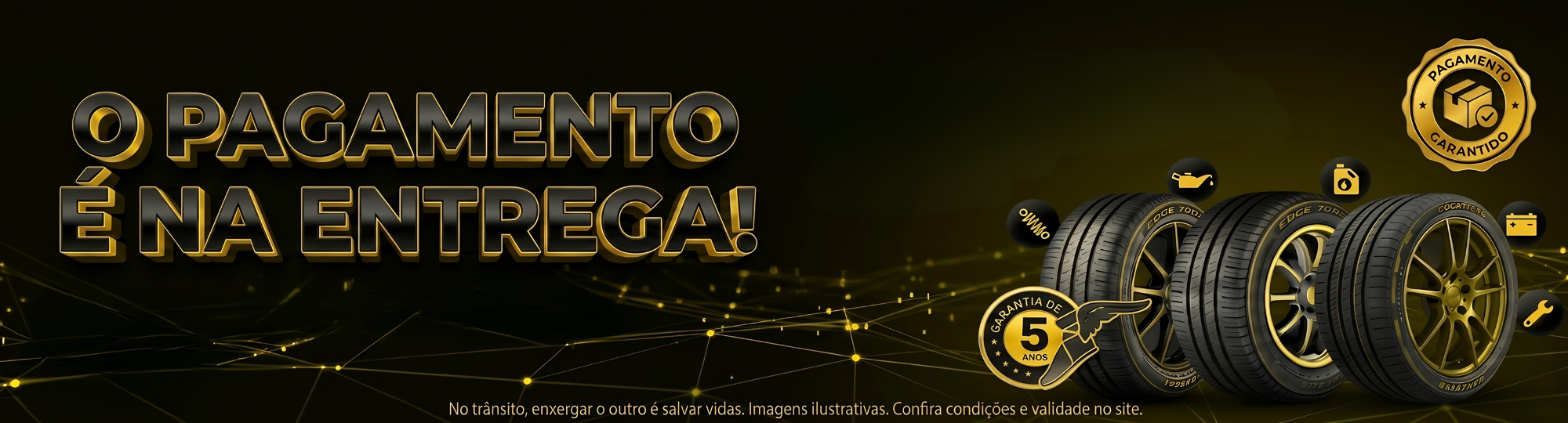 O pagamento é na entrega — ofertas para todas as categorias