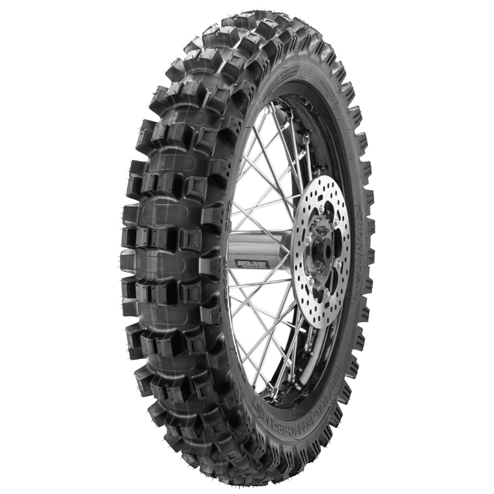 Pneu Borilli Aro 18 B007 Infinity EXC SOFT 120/100-18 68M TT Moto Traseiro Faixa Azul