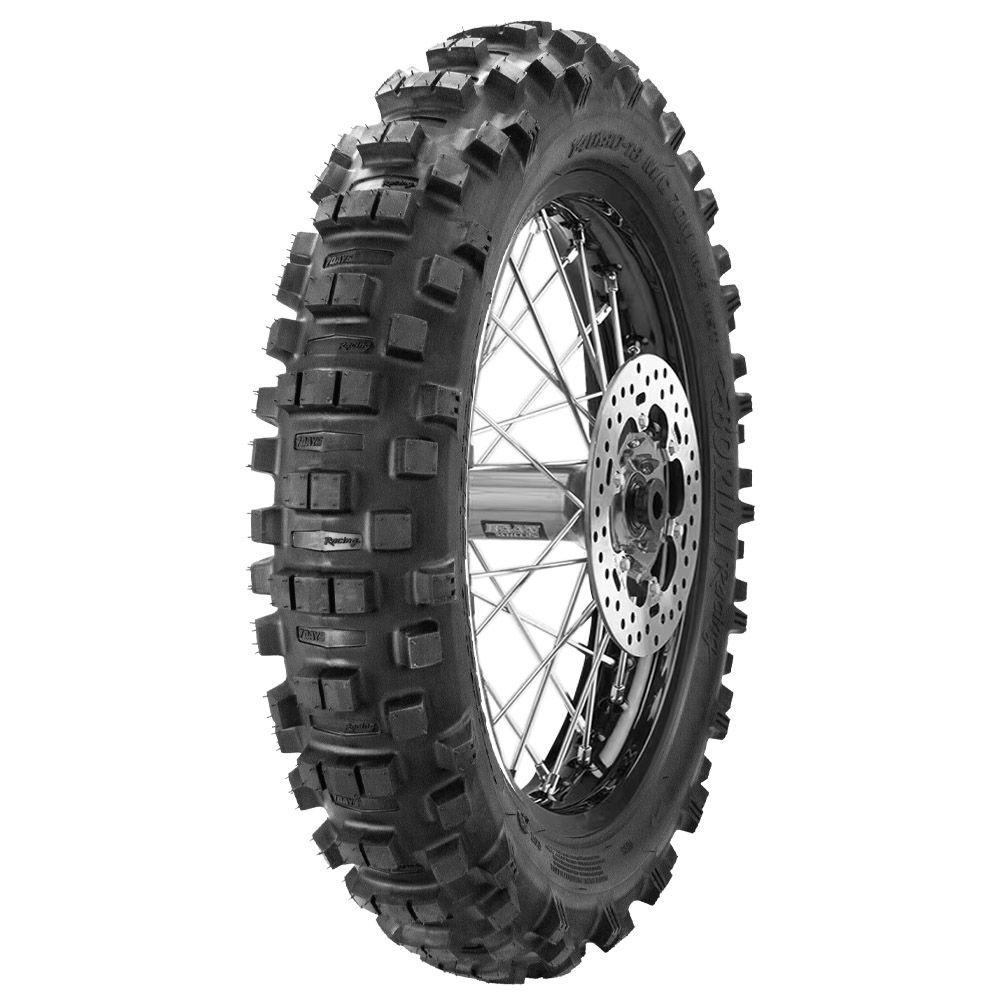 Pneu Borilli Aro 18 7 Days Enduro 140/80-18 70M TT Moto Traseiro