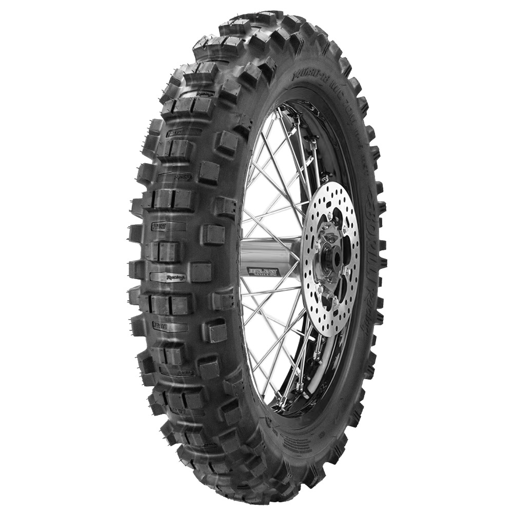 Pneu Borilli Aro 18 7 Days Extreme SS 140/80-18 70M TT Moto Traseiro Faixa Vermelha