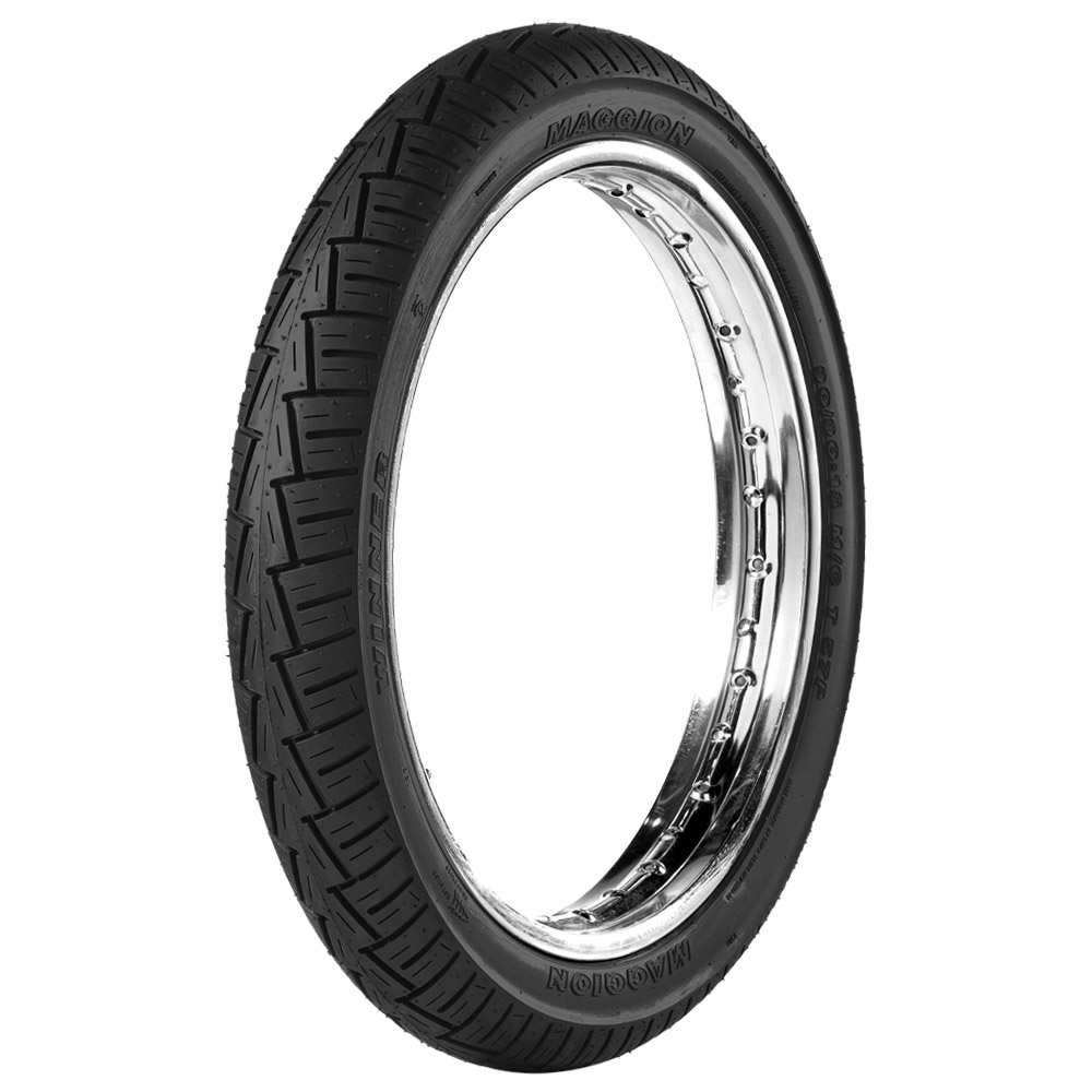 Pneu Maggion Aro 14 Winner 80/100-14 49L Moto Traseiro
