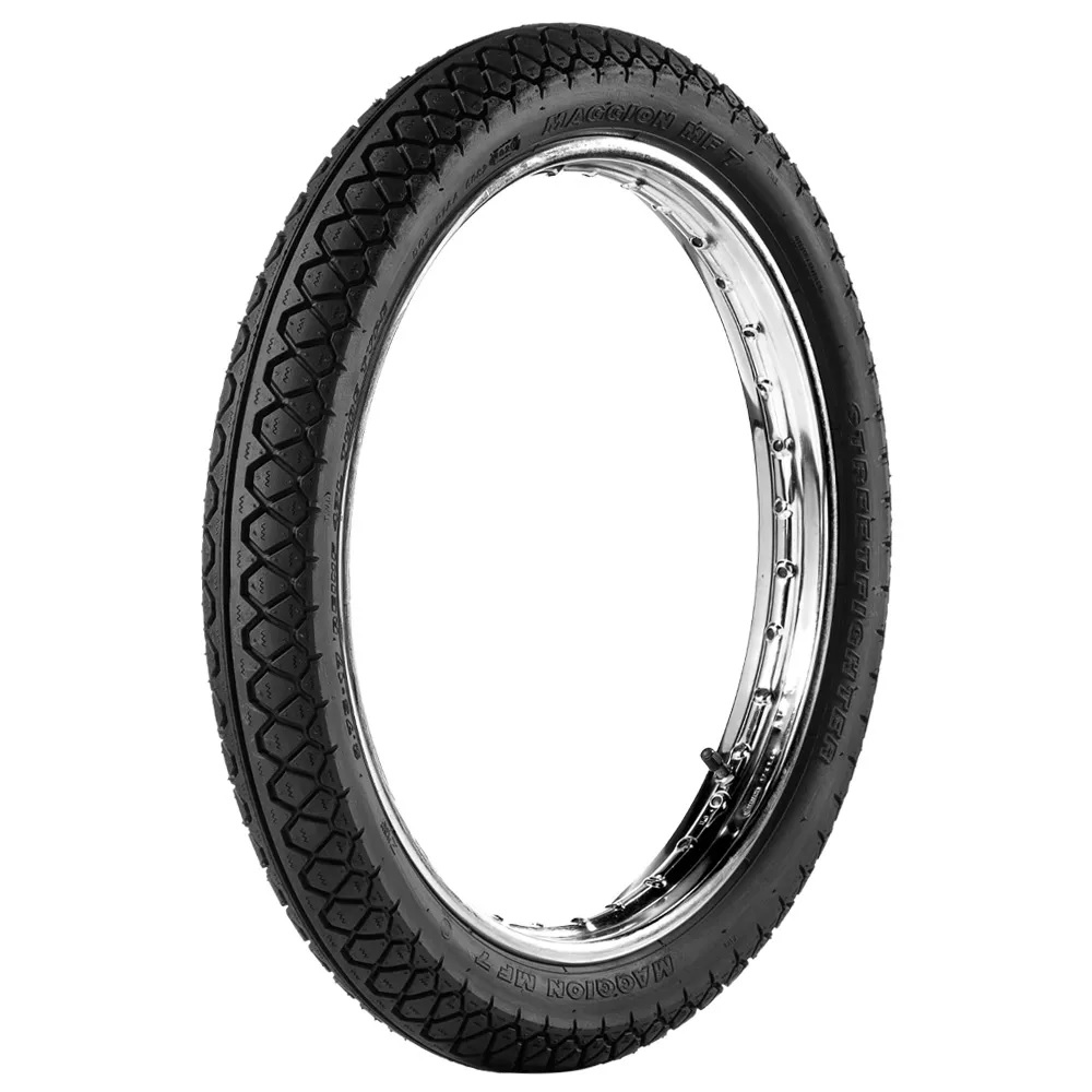 Pneu Maggion Aro 17 Street Fighter MF7/MR7 60/100-17 33L Moto Dianteiro