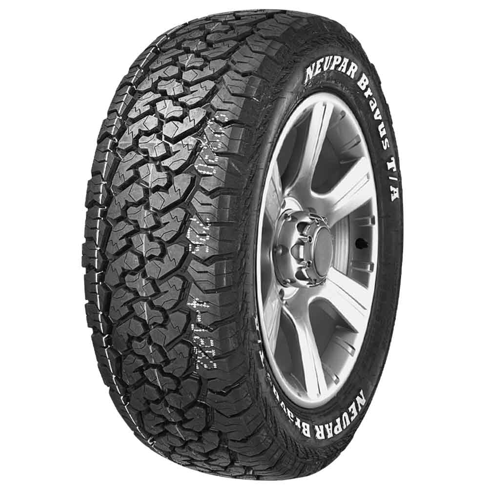 Pneu Neupar Aro 17 Bravus T/A All Terrain 265/65R17 116/113S 8L (Letra Branca)